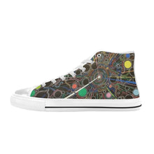Load image into Gallery viewer, Point of perception Men’s Classic High Top Canvas Shoes (Model 017)