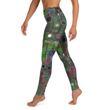 Load image into Gallery viewer, "Particles" Yoga Leggings