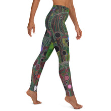 Load image into Gallery viewer, "Particles" Yoga Leggings