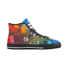 Load image into Gallery viewer, wage art with ISH Vancouver H Women's Canvas Shoes (1013-1)
