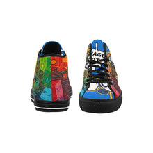 Load image into Gallery viewer, wage art with ISH Vancouver H Women's Canvas Shoes (1013-1)