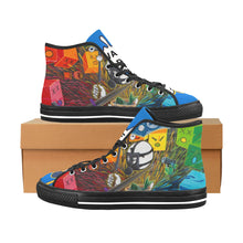 Load image into Gallery viewer, wage art with ISH Vancouver H Women's Canvas Shoes (1013-1)