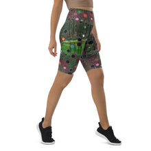 Load image into Gallery viewer, Buy Online High Quality and Unique Biker Shorts - Particles - This.Artists.Dream
