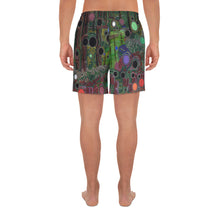 Load image into Gallery viewer, Buy Online High Quality and Unique Men's Athletic Long Shorts - Particles - This.Artists.Dream