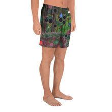 Load image into Gallery viewer, Buy Online High Quality and Unique Men's Athletic Long Shorts - Particles - This.Artists.Dream
