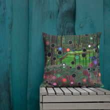 Load image into Gallery viewer, Buy Online High Quality and Unique David Heatwole Particles Premium Pillow - This.Artists.Dream
