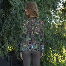 Load image into Gallery viewer, Buy Online High Quality and Unique Women's Rash Guard Forest of Perceptions by David Heatwole - This.Artists.Dream