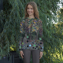 Load image into Gallery viewer, Buy Online High Quality and Unique Women's Rash Guard Forest of Perceptions by David Heatwole - This.Artists.Dream