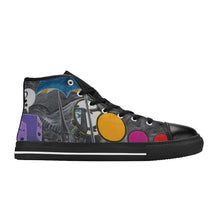 Load image into Gallery viewer, Ish presenting Fish Women's Classic High Top Canvas Shoes (Model 017)