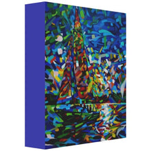 Load image into Gallery viewer, Buy Online High Quality and Unique Abstract Sail Boat art, giclee reproduction print, water, lake, abstract ocean art, artist David Heatwole - This.Artists.Dream
