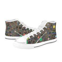 Load image into Gallery viewer, Point of perception Men’s Classic High Top Canvas Shoes (Model 017)
