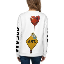 Load image into Gallery viewer, &quot;Art The Dream&quot; Unisex Sweatshirt
