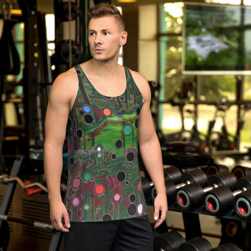 Buy Online High Quality and Unique David Heatwole Particles Unisex Tank Top - This.Artists.Dream