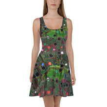 Load image into Gallery viewer, Buy Online High Quality and Unique Skater Dress Particles by David Heatwole - This.Artists.Dream
