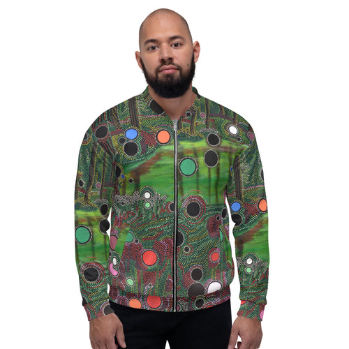 Buy Online High Quality and Unique David Heatwole Particles Unisex Bomber Jacket - This.Artists.Dream