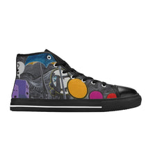 Load image into Gallery viewer, Ish presenting Fish Women&#39;s Classic High Top Canvas Shoes (Model 017)
